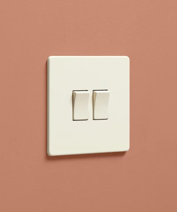 Whipped Cream double rocker switch