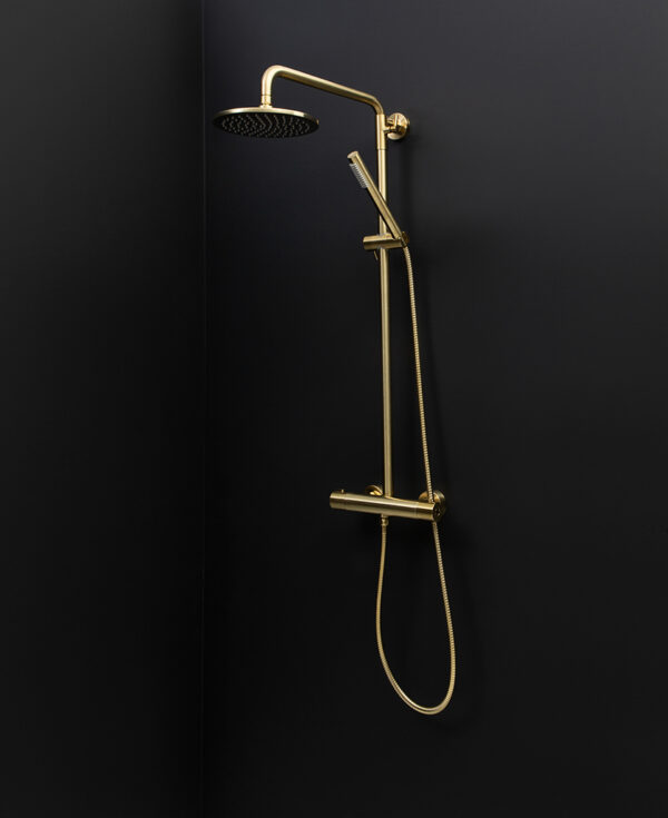 Gold Complete Shower Set Dowsing & Reynolds