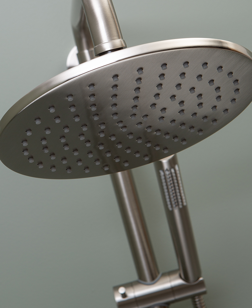 Silver Complete Shower Set Dowsing & Reynolds