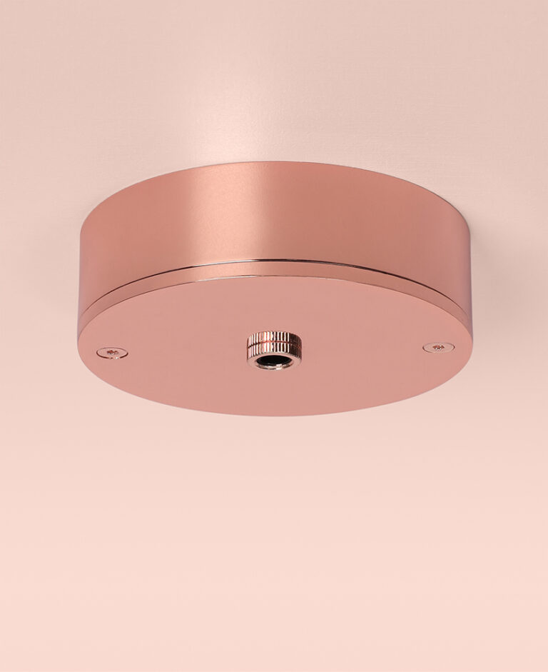 Multi Ceiling Rose Copper Multi Outlet Ceiling Rose