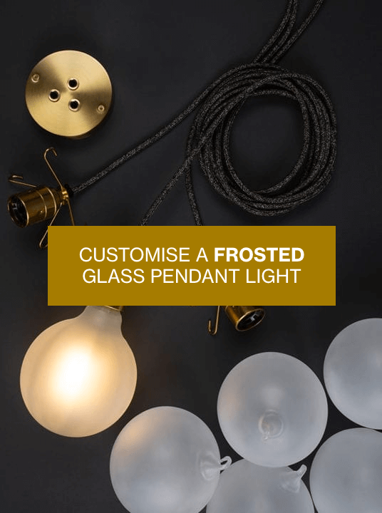 customise a frosted bubble pendant light chandelier