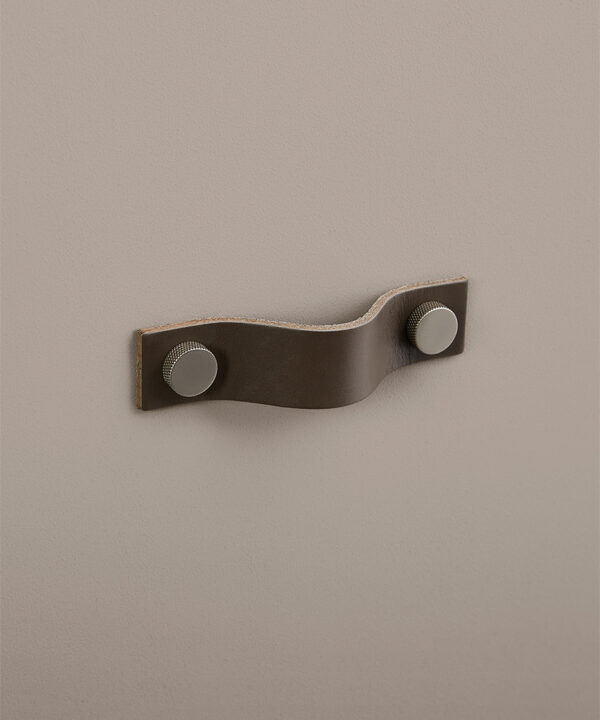 Small Mink Thor Handle Silver Knob