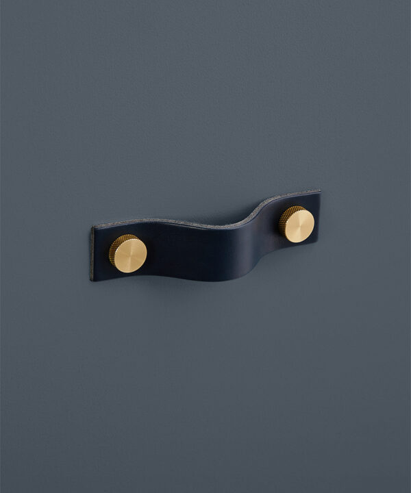 Small Navy Thor Handle Gold Knob