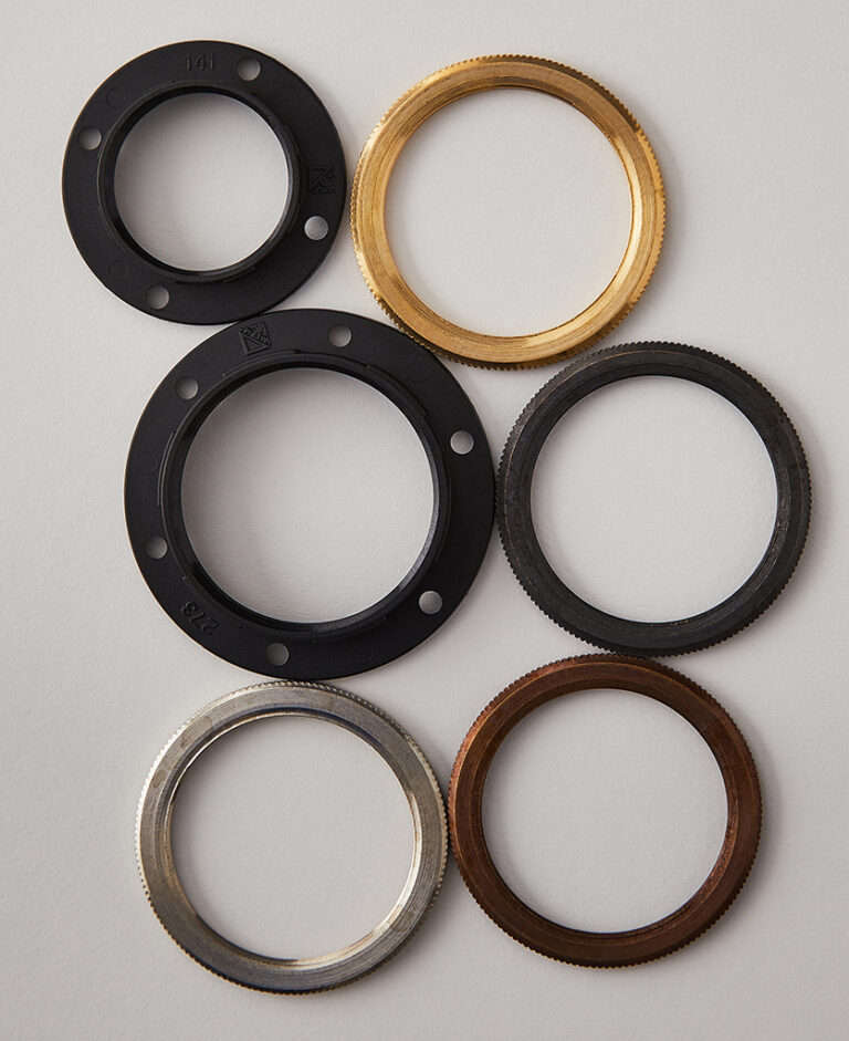 Extra Lamp Rings For Use With Bulb Holders