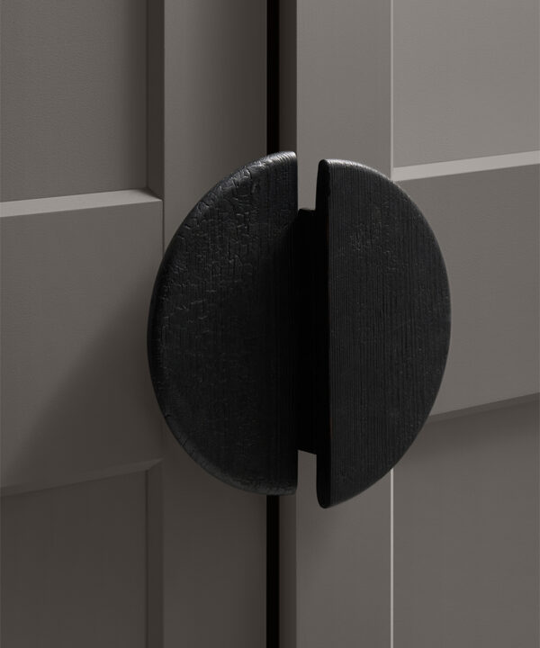 yakisugi wooden wardrobe handles