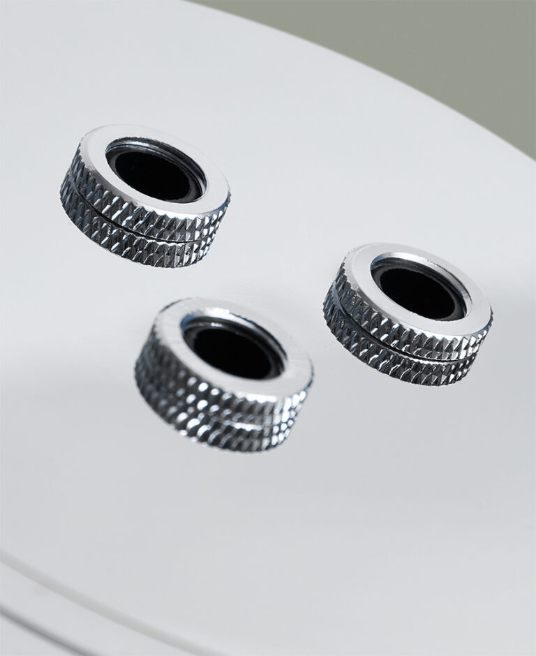 Chrome Ceiling Roses Dowsing & Reynolds