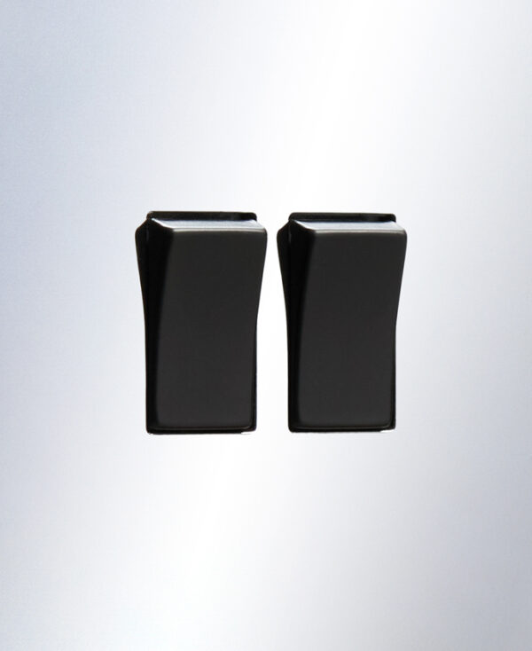 Chrome Double Rocker Switch | Polished 2 Gang Light Switch