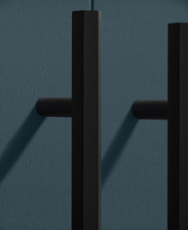 XL Black Hive Wardrobe Handle Dowsing & Reynolds