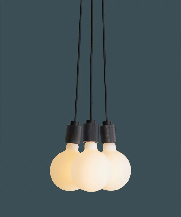 Black Lutetia pendant light