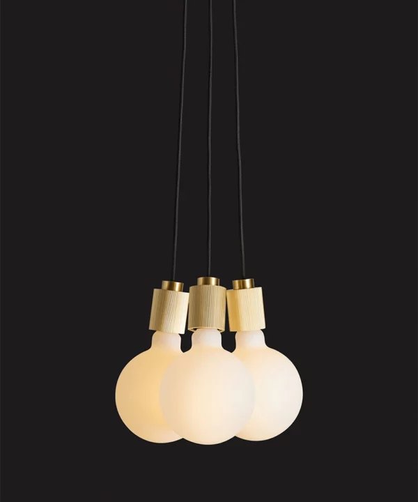 Gold Lutetia pendant light
