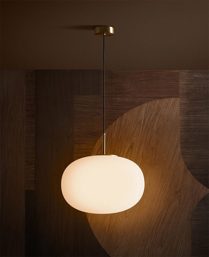 Single clearance hanging lamp