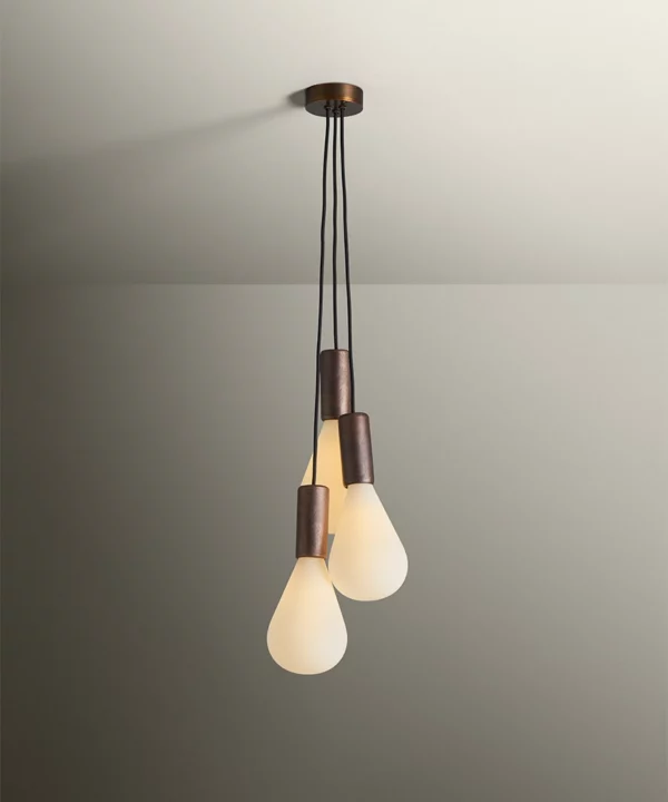 Brewer's Brass Brodsworth cascade pendant light