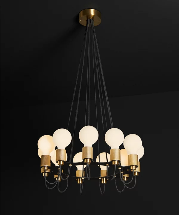 Gold Amberley Chandelier