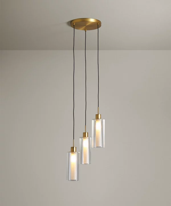 gold pendant light