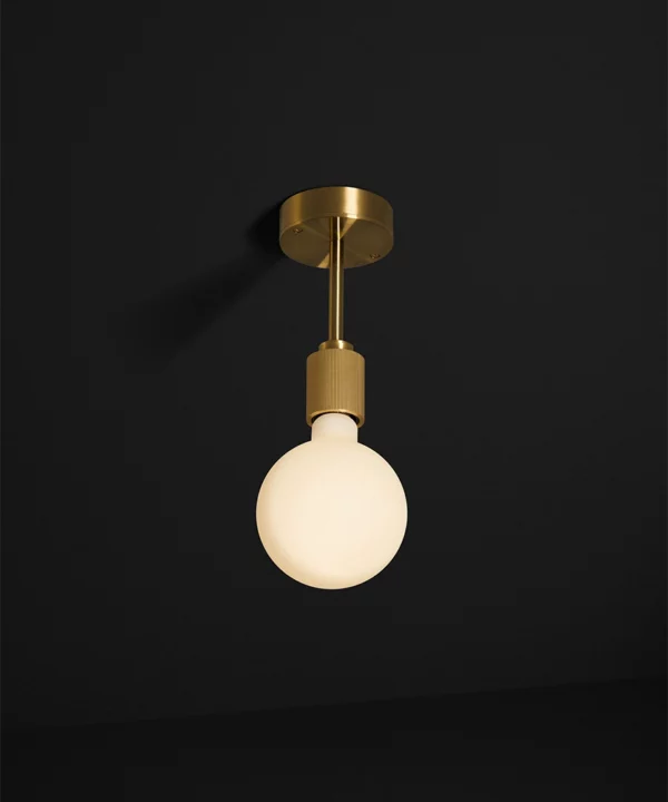 gold ceiling light Portobello from the Hotel Style lighting range
