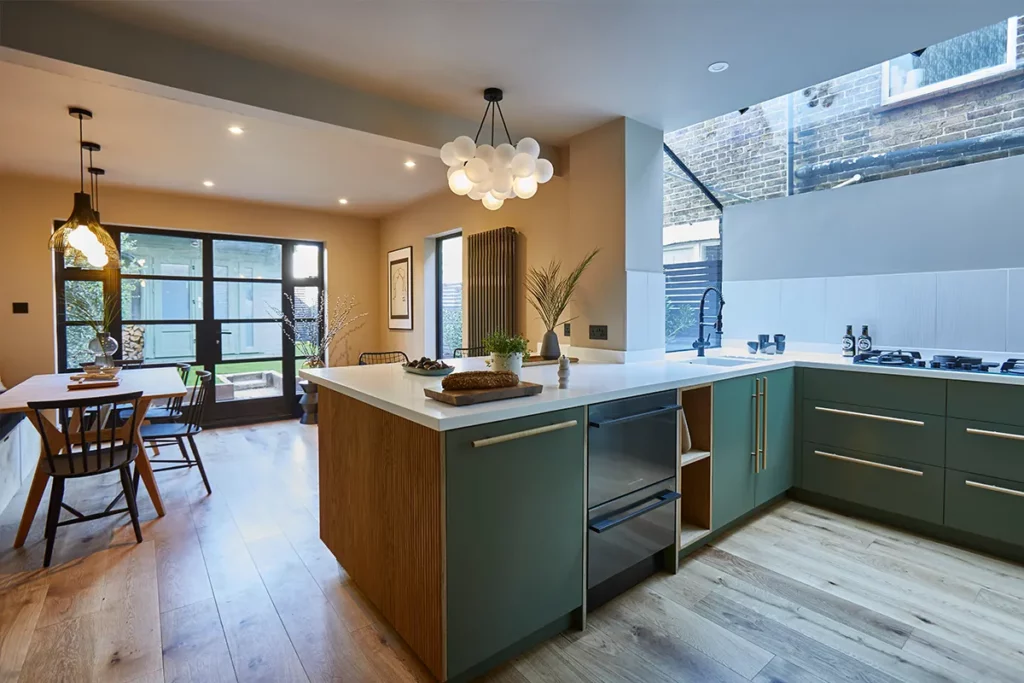 frosted bubble chandelier kitchen ceiling light over kitchen island