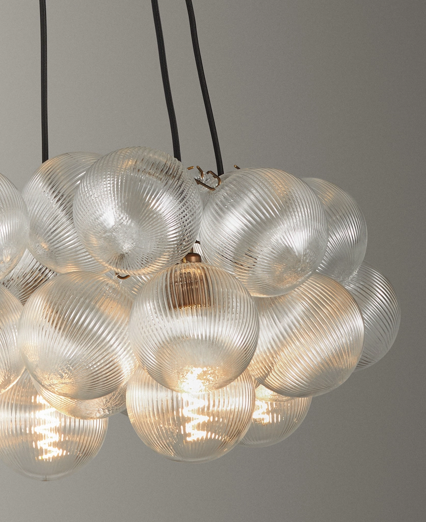 bubble chandelier indoor lighting