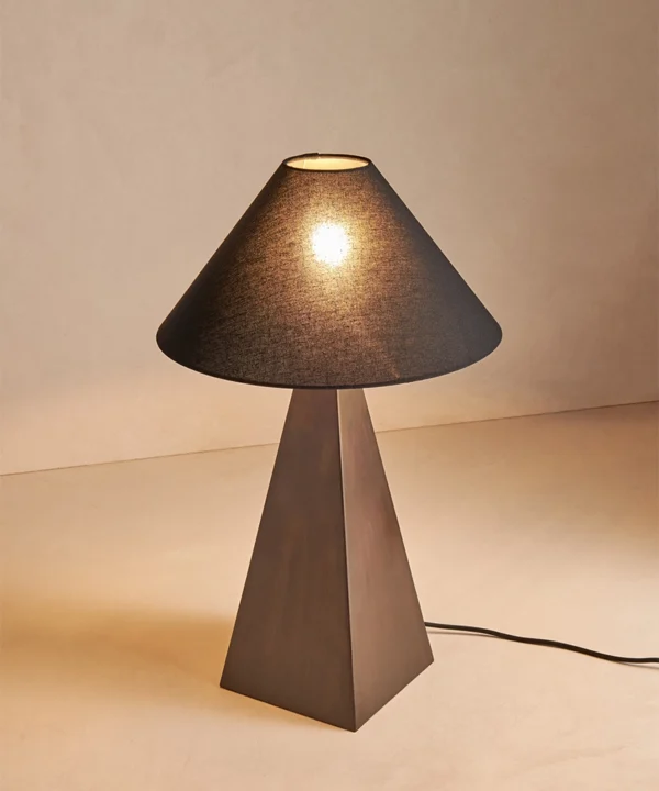 bronze table lamp